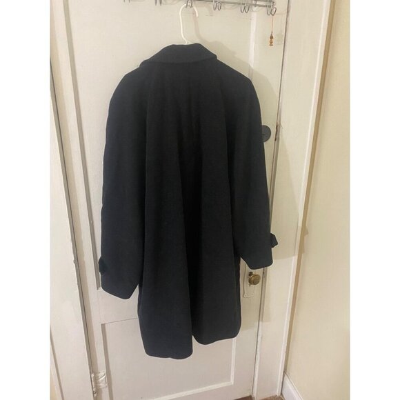 Lauren Ralph Lauren Men's Grey Wool Classic Over Coat - 48 L - Picture 4 of 12